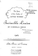 Cover of Invincible Louisa