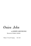 Cover of Onion John