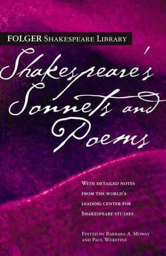 Cover of Shakespeare's Sonnets and Poems